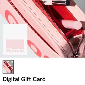 Glossier Gift Card and Generation G Lipstick NEW